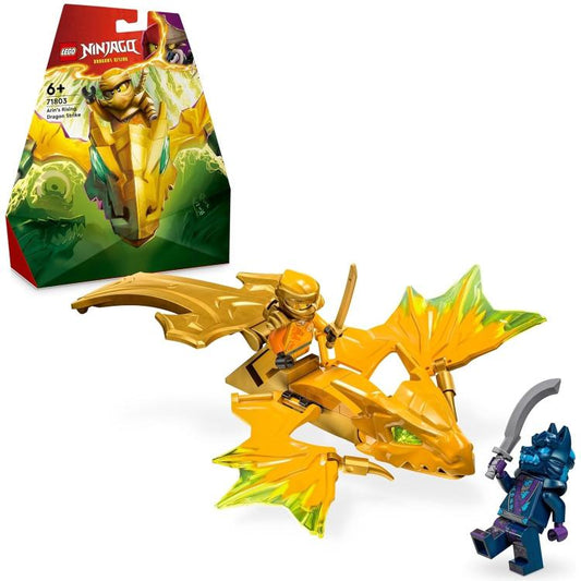 Lego Ninjago Attacco Rising Dragon Di Arin 71803 Action Figure Costruzione 27Pz