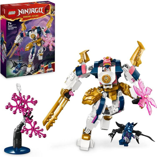 Lego Ninjago Mech Elemento Tech Di Sora 71807 + 2 Mini Figure Costruzione 209Pz
