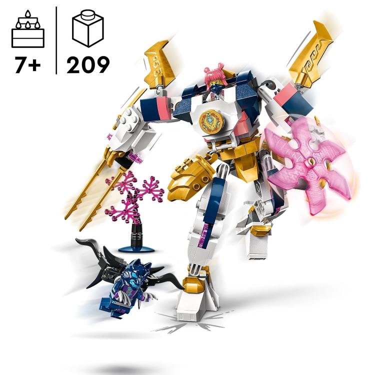 Lego Ninjago Mech Elemento Tech Di Sora 71807 + 2 Mini Figure Costruzione 209Pz