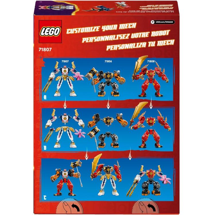 Lego Ninjago Mech Elemento Tech Di Sora 71807 + 2 Mini Figure Costruzione 209Pz