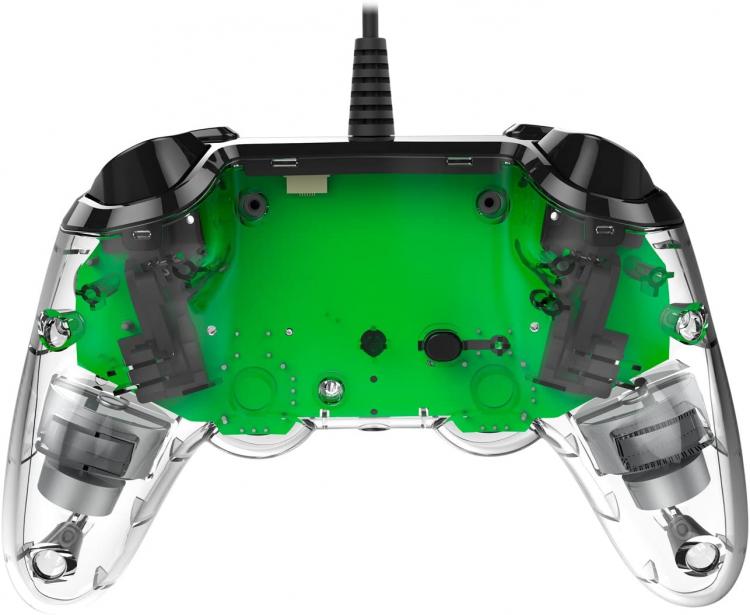 CONTROLLER NACON WIRED PS4 LUMINOSO COMPACT LIGHT EDITION LED VERDE PAD NUOVO