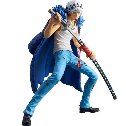 BanPresto - One Piece Grandista Figura di Trafalgar Law PVC Figure 22Cm