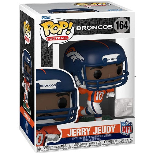 Funko Pop Nfl Broncos 164 Jerry Jeudy Football Vinyl Usa Statua Actione Figure