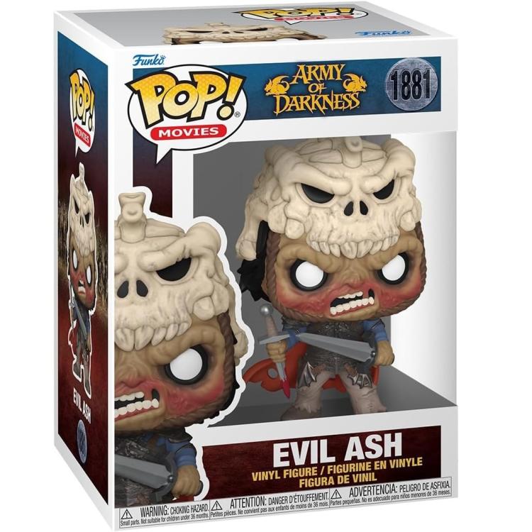 Funko Pop ! Movies - Army Of Darkness (1881) Evil Ash Vinyl Figure 9Cm Statua