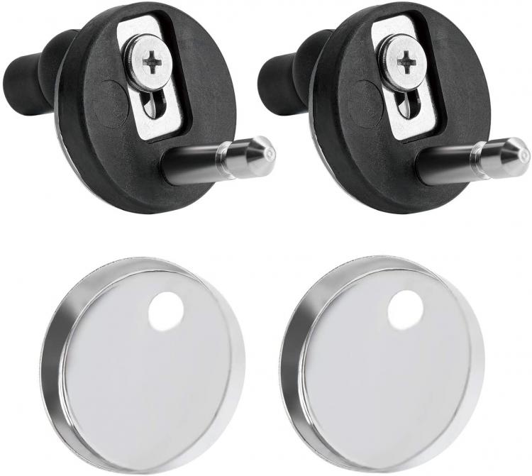 CERNIERE PER WC SUPPORTI COPRIWATER UNIVERSALI CHIUSURA SOFT AMMORTIZZATA 79573