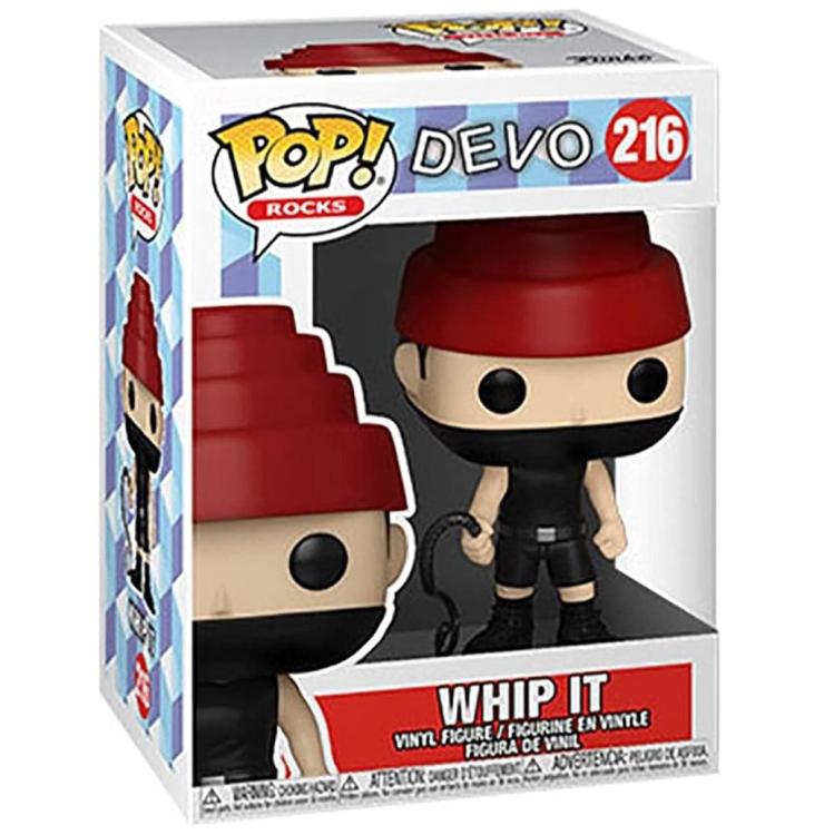 Funko Pop ! Rocks - Devo (216) Whip It Vinyl Figure 9Cm Statuetta Statua