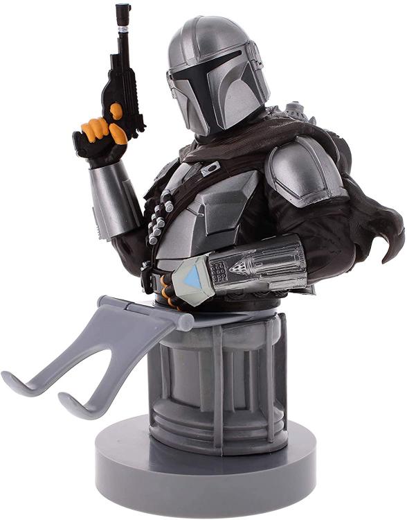 Cable Guys Star Wars Mandalorian Statuetta Stand Per Smartphone Controller Gioco
