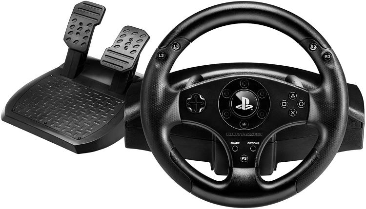 Thrustmaster T80 Volante E Pedali Sterzo Pedaliera Racing Wheel Ps4 Ps3 Pc Usb