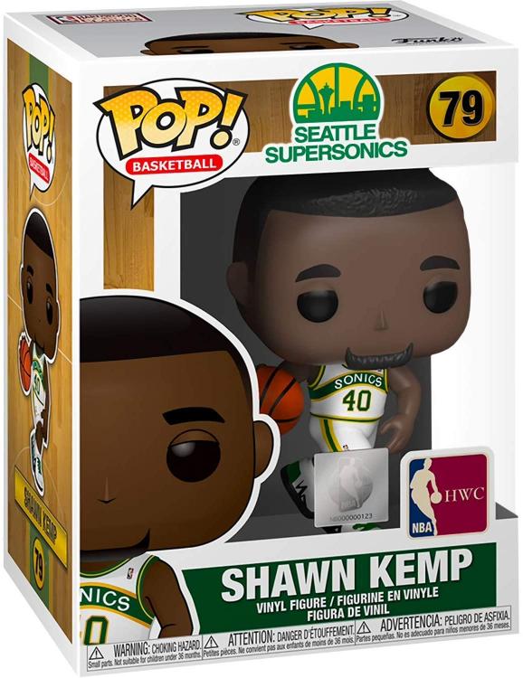 Funko Pop ! Basketball Nba Legends : Shawn Kemp (79) Sonics Home Vinyl Figure