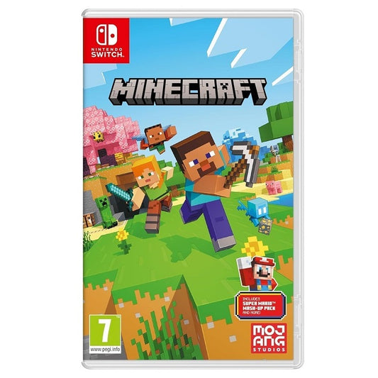 Minecraft Nintendo Switch Videogioco Italiano + Dlc Gioco Super Mario Nuovo Sd