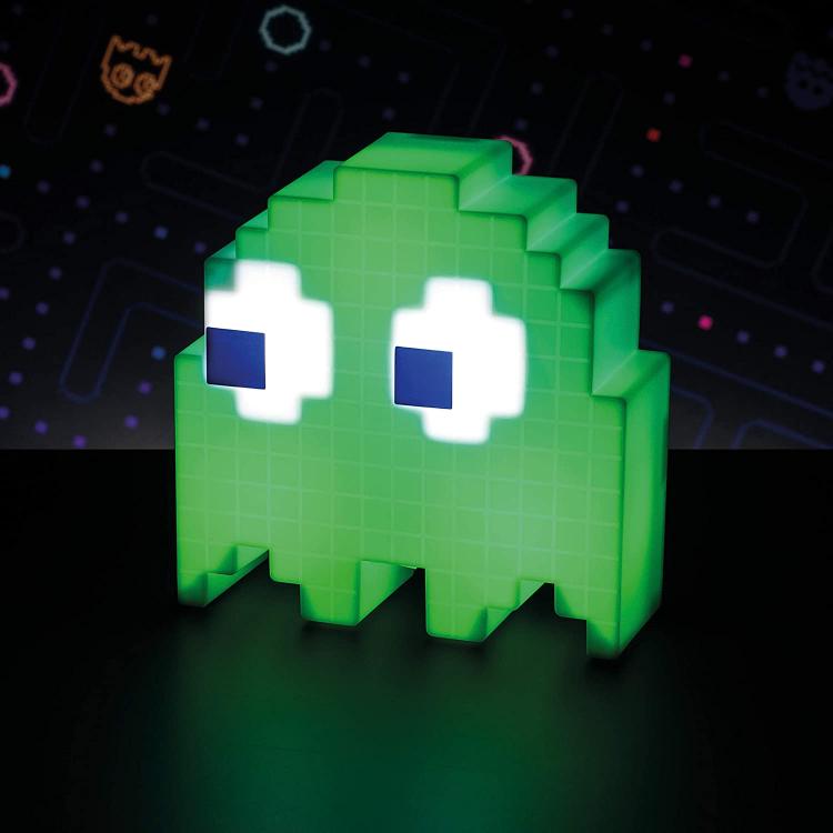 Paladone Lampada Pacman Ghost Light V2 Plastica Multicolore Cambia Colore