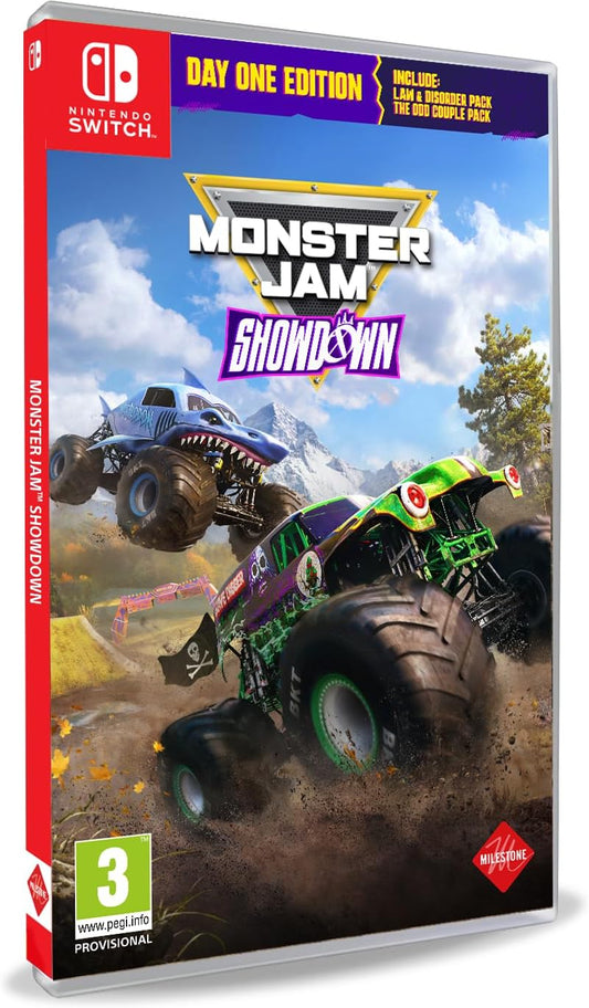 Monster Jam Showdown - Day One Edition Nintendo Switch Italiano Nuovo