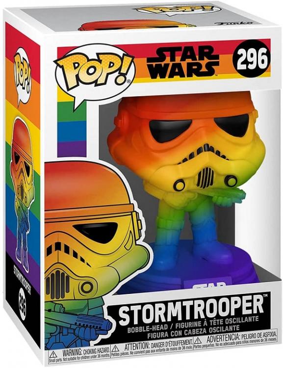 Funko Pop Star Wars 296 Stormtrooper Vinyl Action Figure Statuetta Collezione