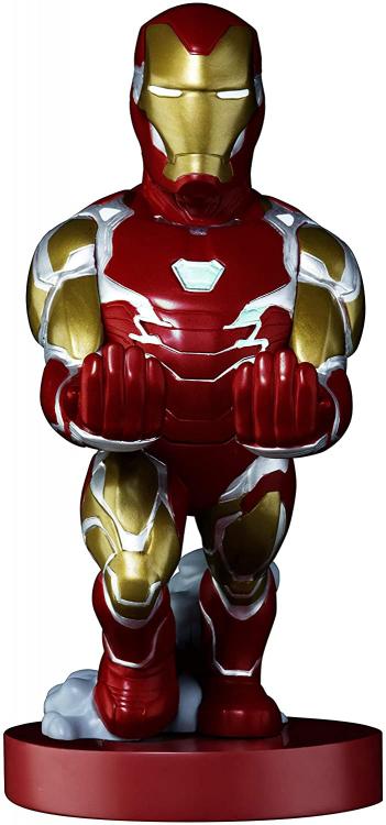 Cable Guys - (Iron Man Classic) Marvel Statuetta E Stand Smartphone Controller