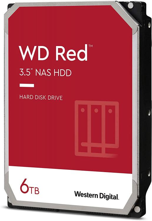 Western Digital Wd Red Wd60Efax 6 Tb Nas Hard Disk Interno 3.5" Sata 6 Gb/S
