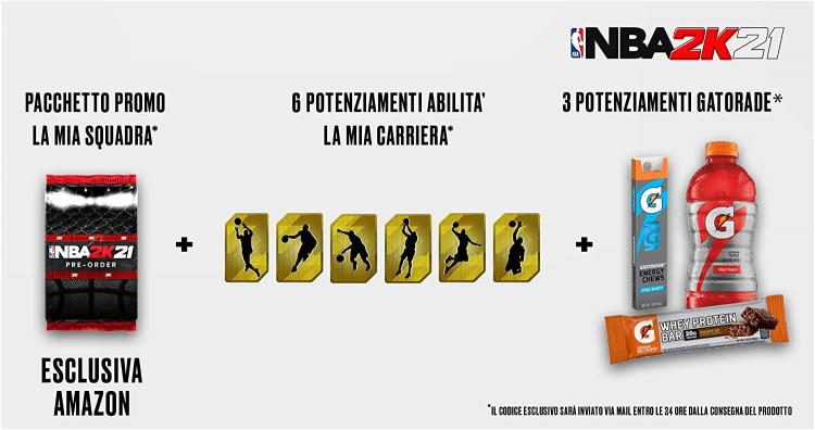 Nba 2K21 Standard Edition Xbox One Videogioco Italiano Copertina Eu Nuovo
