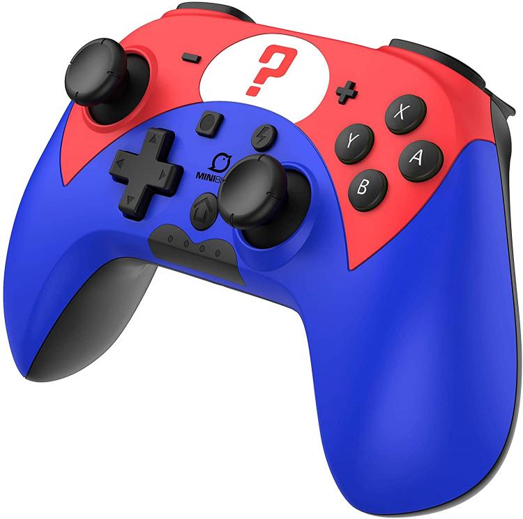 Minibird - Controller Nintendo Switch Wireless (Mario Bros) Joystick Senza Filo