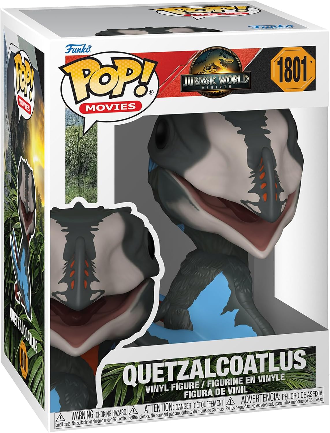 Funko Pop ! Movies Jurassic World Rebirth Quetzalcoatlus - (1801) Vinyl Figure 9cm