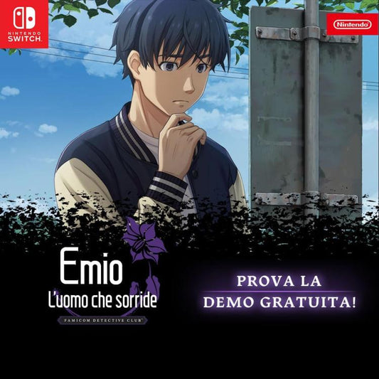 Emio L'Uomo Che Sorride: Famicom Detective Club Nintendo Switch Gioco Italiano