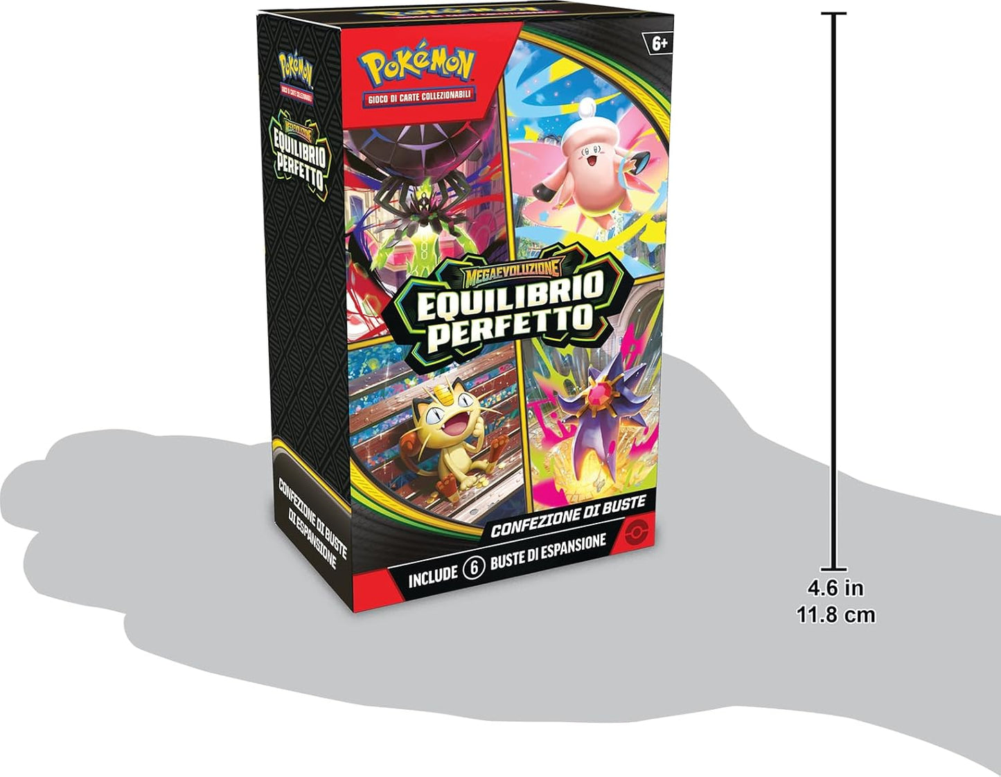 Pokémon GCC: Megaevoluzione Equilibrio Perfetto - Box 6 Busta Di Espansione