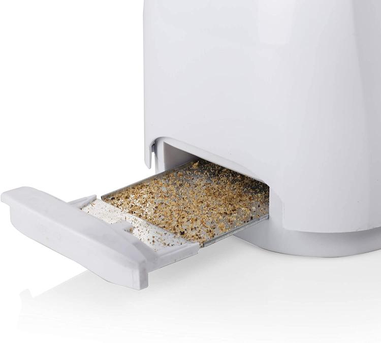 Tristar Tostapane Br-1013 Riscaldare Panino Toast Espulsione Automatica Bianco