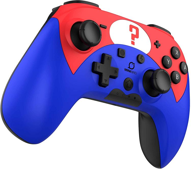 Minibird - Controller Nintendo Switch Wireless (Mario Bros) Joystick Senza Filo