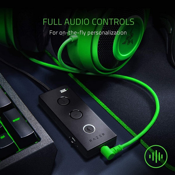 Razer Cuffie Onear Wired Kraken Tournament Thx Controller Pc Gaming Audio Usb