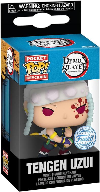 Funko Pop ! Keychain Animation - Demon Slayer (Tengen Uzui) Portachiavi Vinyl