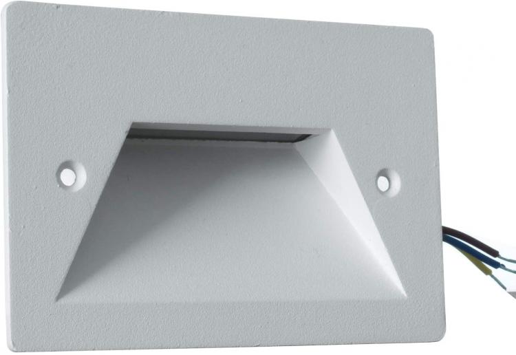 Faretto Segnapassi Ip65 Led 3W Incasso Scatola 503 X Scale Giardino 4000K/Grigio
