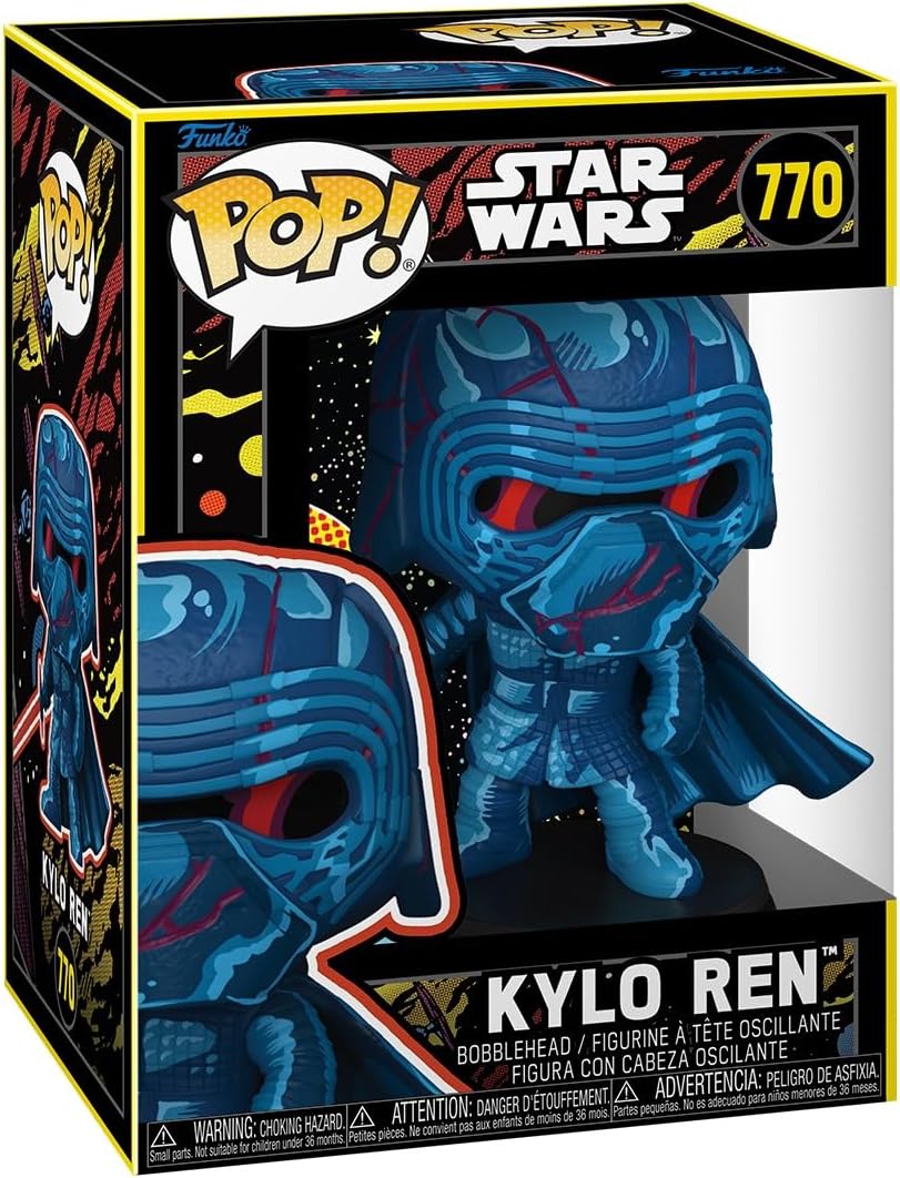 Funko Pop ! Movies - Star Wars (770) Kylo Ren (Retro) Vinyl Figure 9cm