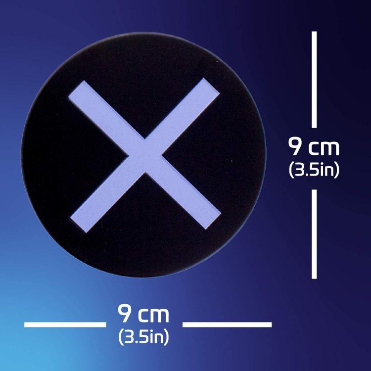 Playstation Metal Coasters Tinplate Sottobicchieri Multicolore 1X9Cm Tazza Tasti