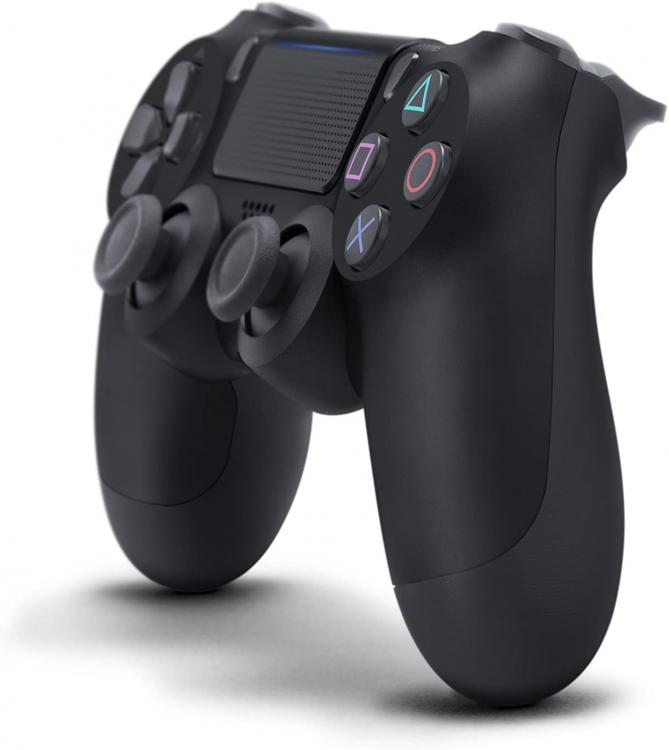 CONTROLLER SONY DUALSHOCK 4 WIRELESS V2 JET BLACK PS4 NERO JOYPAD PLAYSTATION 4