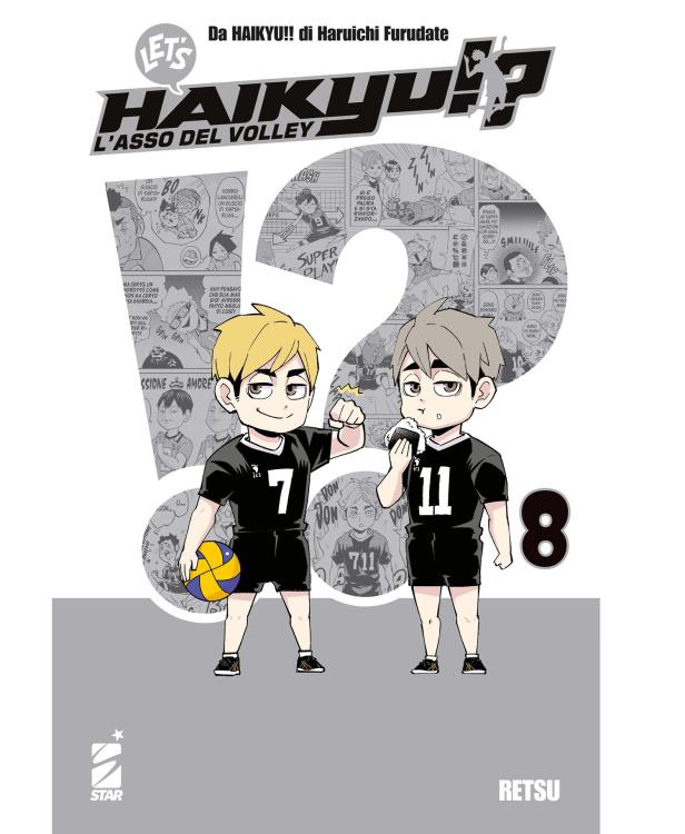 Fumetto: Let'S Haikyu!? L'Asso Del Volley (Vol. 8) Shonen Manga Di Retsu