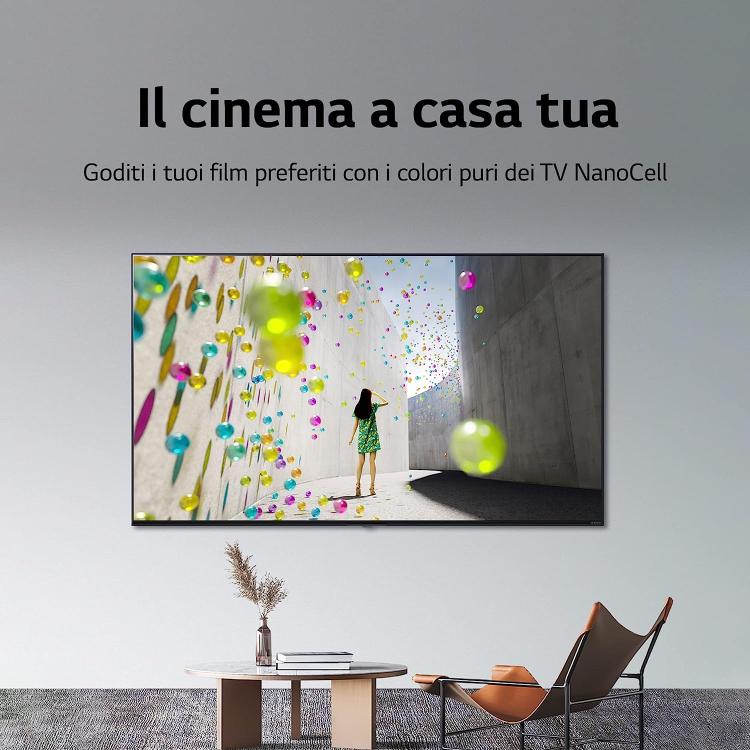 Lg Nanocell Smart Tv 43" 4K Hdr 43Nano766Qa Wi-Fi Web Os Wi-Fi Ps4 Ps5 Google