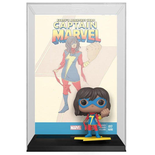 Funko Pop ! Comic Cover - Marvel (17) Captain Marvel Special Edition Figure 9Cm