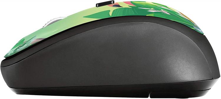 Trust Mouse Ottico Wireless Yvitoucan Verde Tropicale 1600Dpi Usb Senza Filo Dpi