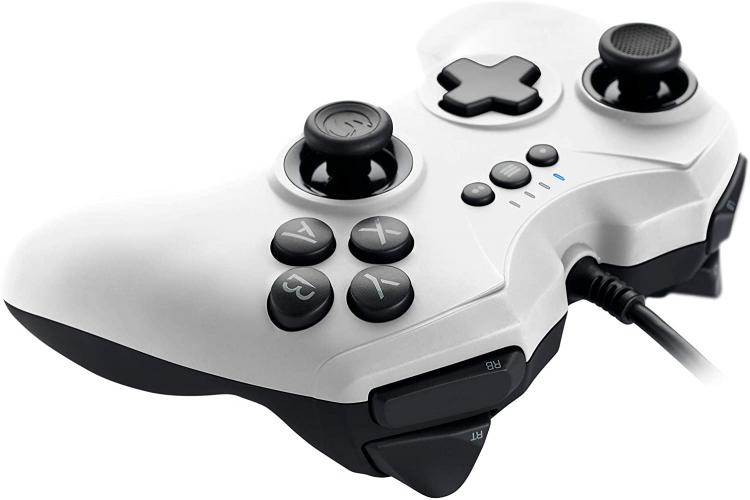 Nacon Pc Controller Gaming Gc-100 Bianco Windows Pad 6 Pulsanti Computer