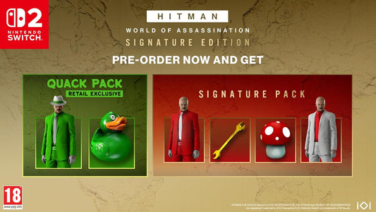 Hitman World of Assassination Signature Edition Nintendo Switch 2 Ita Nuovo