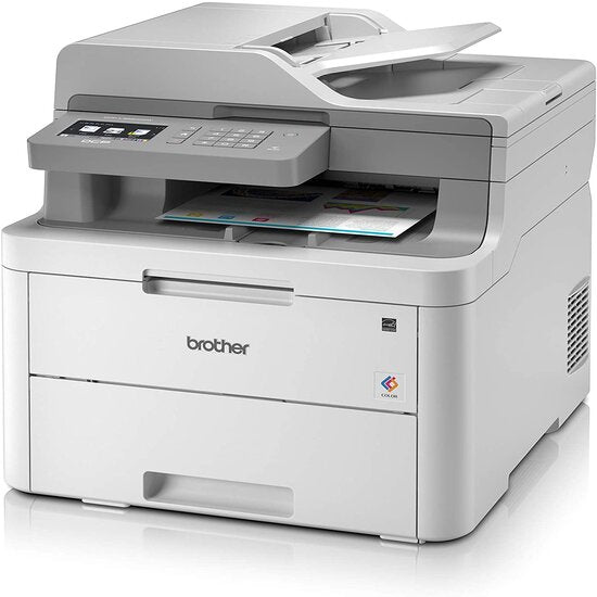 BROTHER STAMPANTE MULTIFUNZIONE LED COLORI WIFI LAN USB DCP-L3550CDW COMPUTER PC