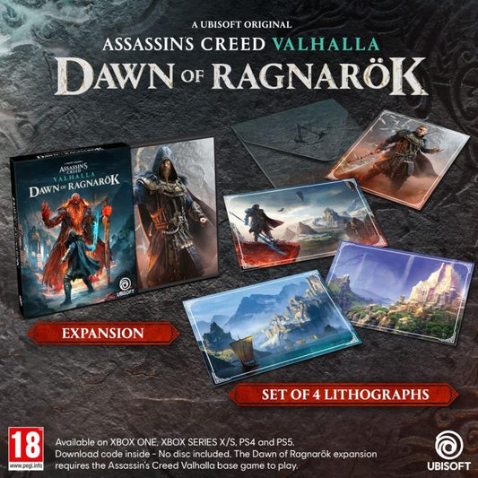 ASSASSIN'S CREED VALHALLA L'ALBA DEL RAGNAROK PS4 CODE IN BOX PLAYSTATION 4 CIAB
