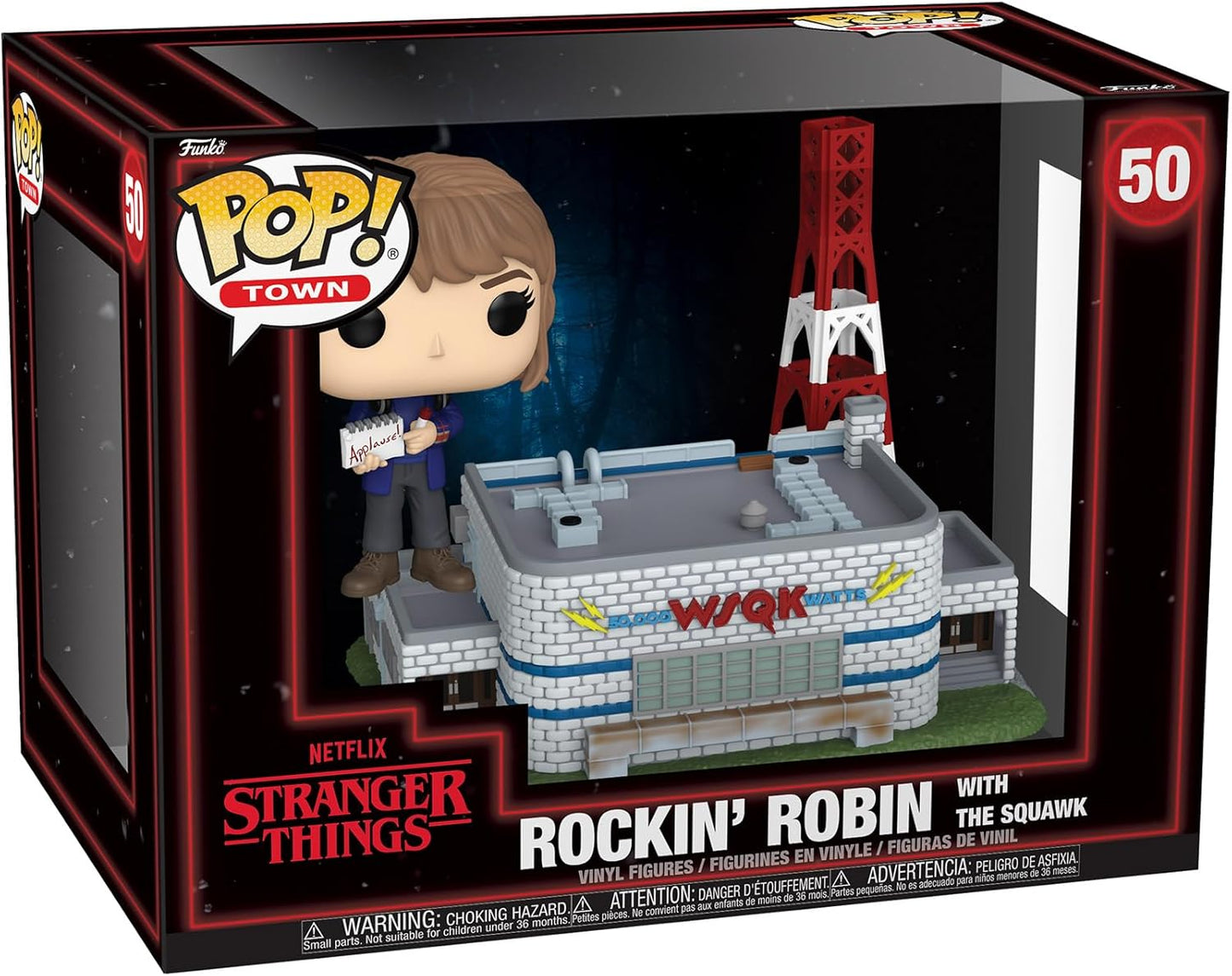 Funko Pop! Stranger Things S5 (50) Rockin'Robin with The Squawk - Vinyl Figure