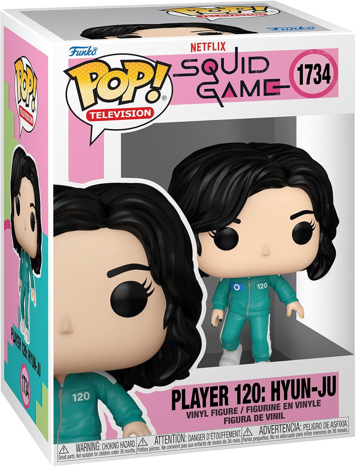 Funko Pop ! Television - Squid Game (1734) Hyun-Ju Player 120 Figure 9cm