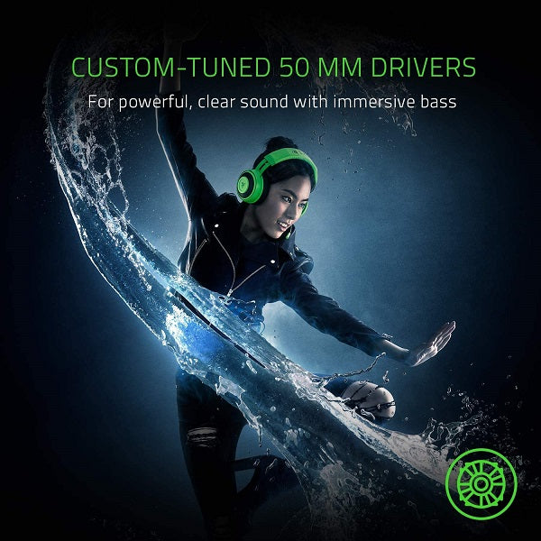 Razer Cuffie Onear Wired Kraken Tournament Thx Controller Pc Gaming Audio Usb