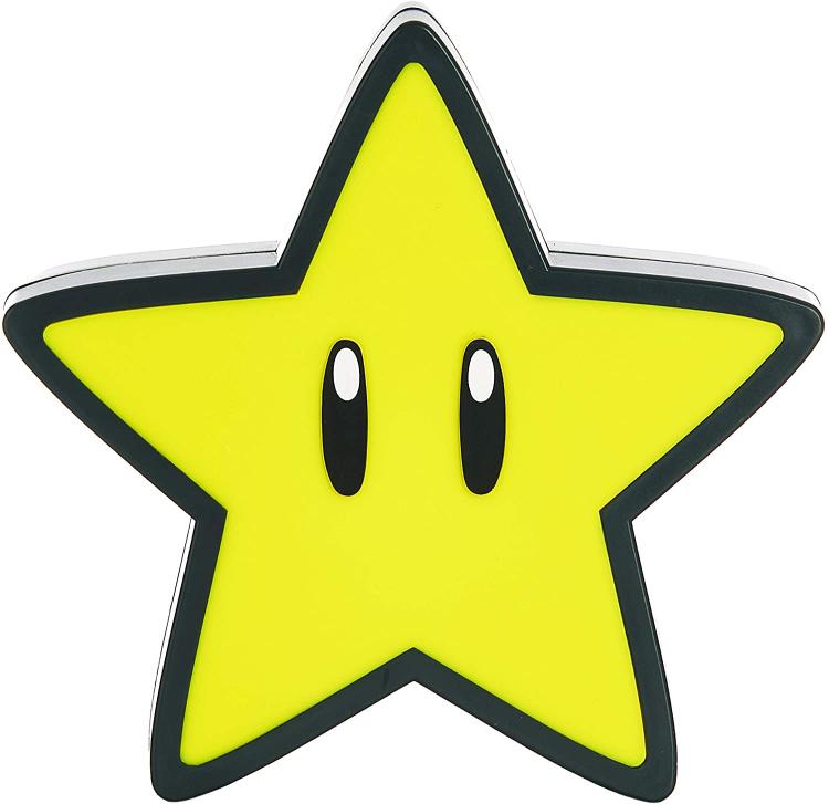 Paladone Lampada Super Mario Super Star Light Bdp Plastica Multicolore