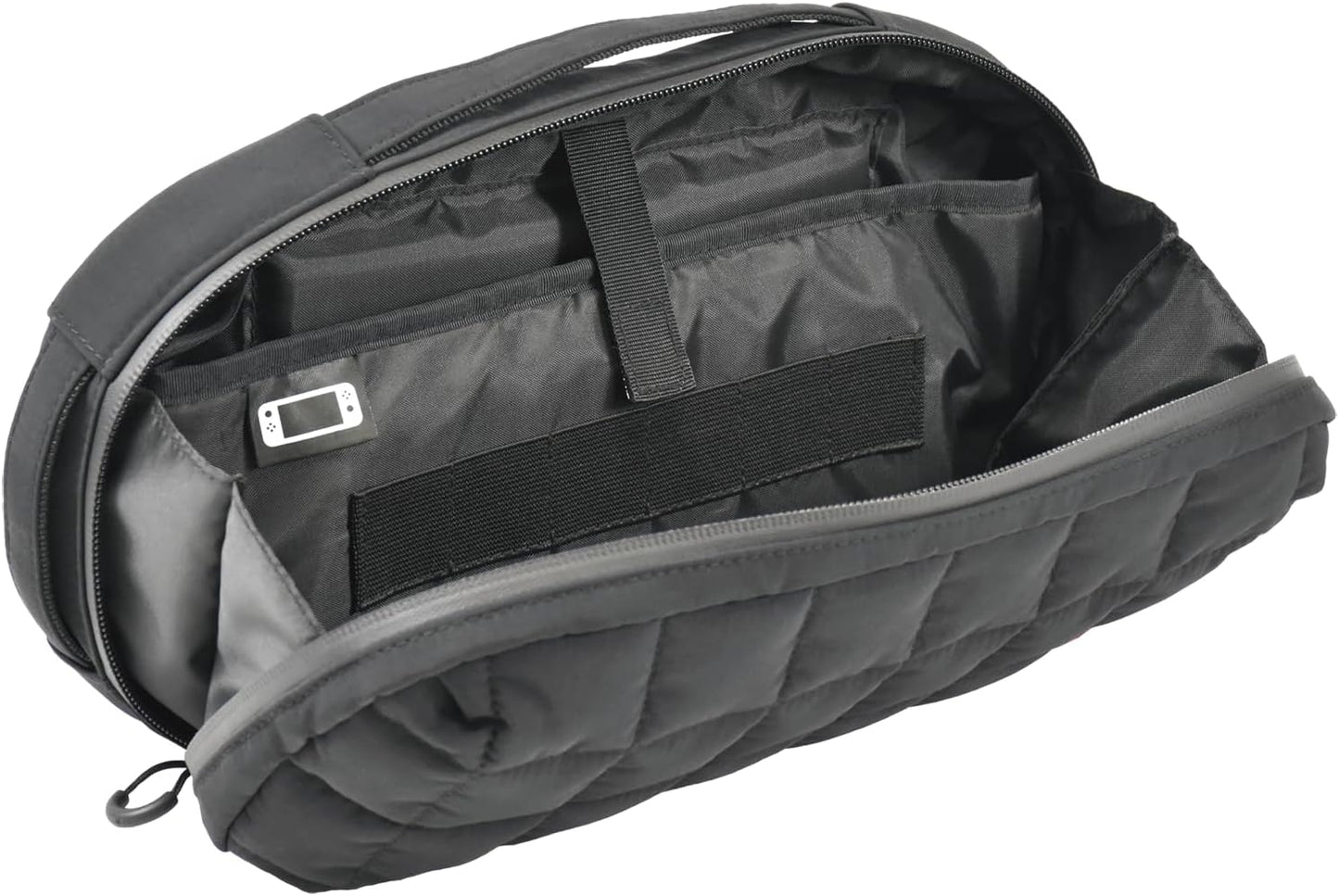 Hori Switch 2 / Switch Borsa Imbottita Puff Pouch Nera
