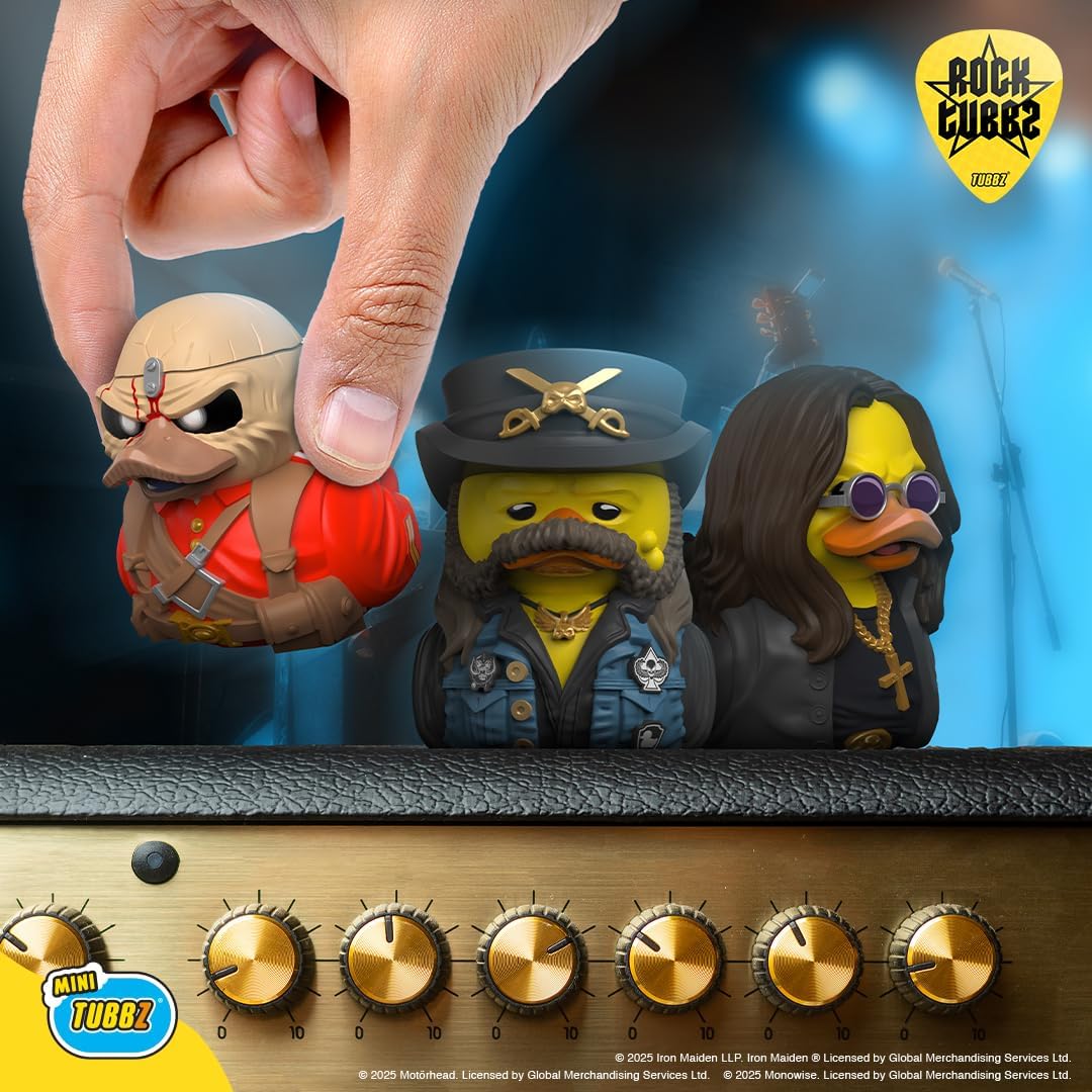 Tubbz Mini "Eddie The Trooper" Paperella Iron Maiden Figure Collezione 9Cm