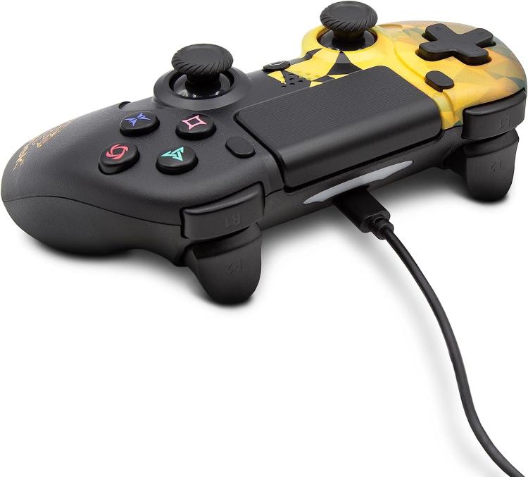 Panthek Controller Ps4 Ps3 Pc Windows Gamepad Pad Wired Doppia Vibrazione Gaming