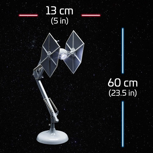 Paladone Ufficiale Star Wars Tie Fighter V2 Led Lampada Scrivania Da Collezione