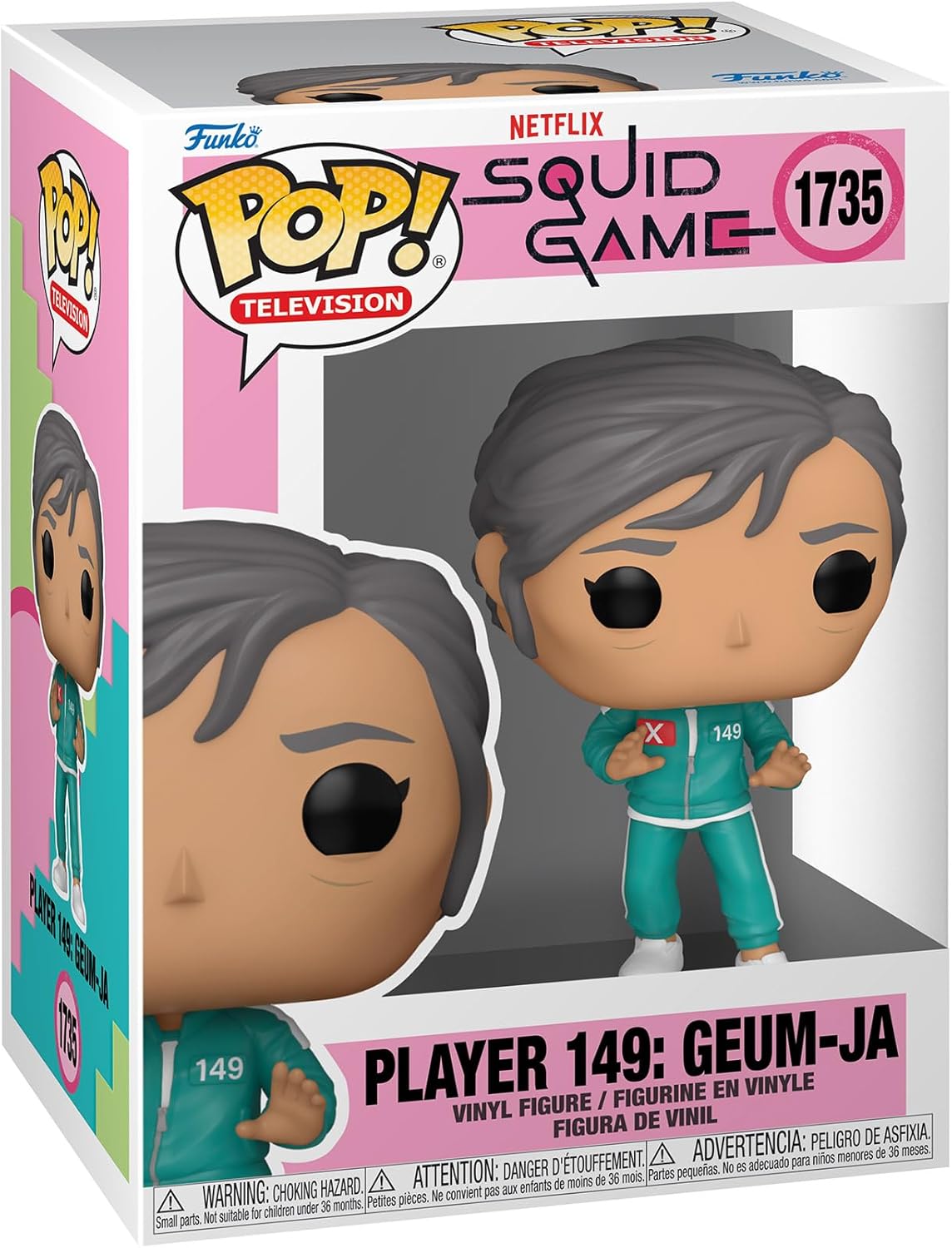 Funko Pop ! Television - Squid Game - (1735) Player 149: Geum-ja Figure 9cm