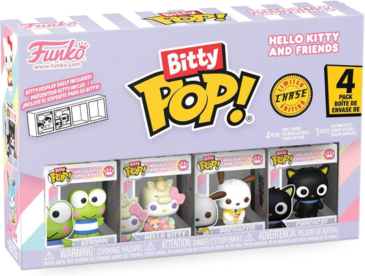 Funko Bitty Pop! Hello Kitty And Friends 4 Pack Keroppi Limited Chase
